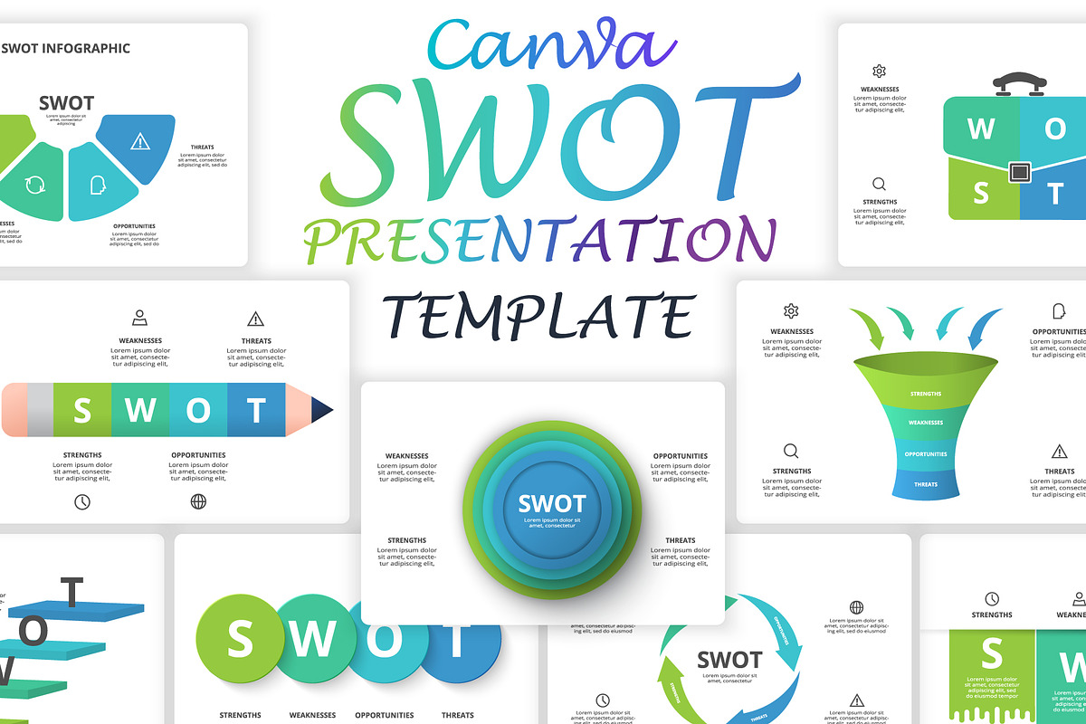 Mega Set Canva Presentation Template, a Presentation Template by Infographics project (Photo 26 of 30)