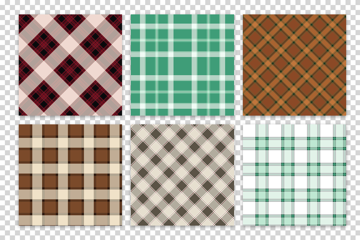 Complex Tartan Plaid Pattern Set, a Pattern Graphic by Gfx Expert Team (Photo 2 of 3)
