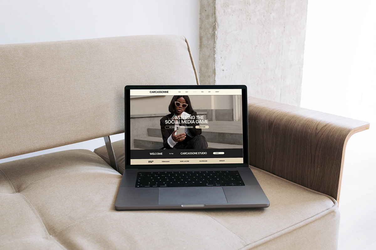 Wix Website Template Small Business, a Wix Template by Branding Babe Co. (Photo 9 of 10)