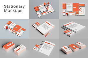 Stationary Mockups
