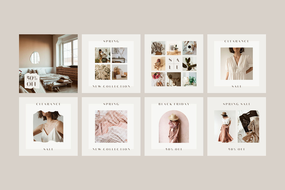 Instagram Template Canva Sales Promo, a Social Media Template by Keikoya (Photo 6 of 21)