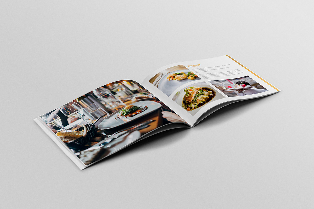 Restaurant Brochure Template, a Brochure Template by Andre28 (Photo 4 of 12)