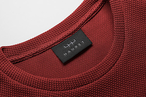 Logo Mockup Label Textured T-Shirt