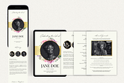 Funeral Program Template I Canva, an Invitation Template by The Social Stuff (Thumbnail 10 of 10)