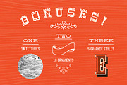 Wood Type Font Collection, a Sans Serif Font by Anugraha Design (Thumbnail 10 of 10)