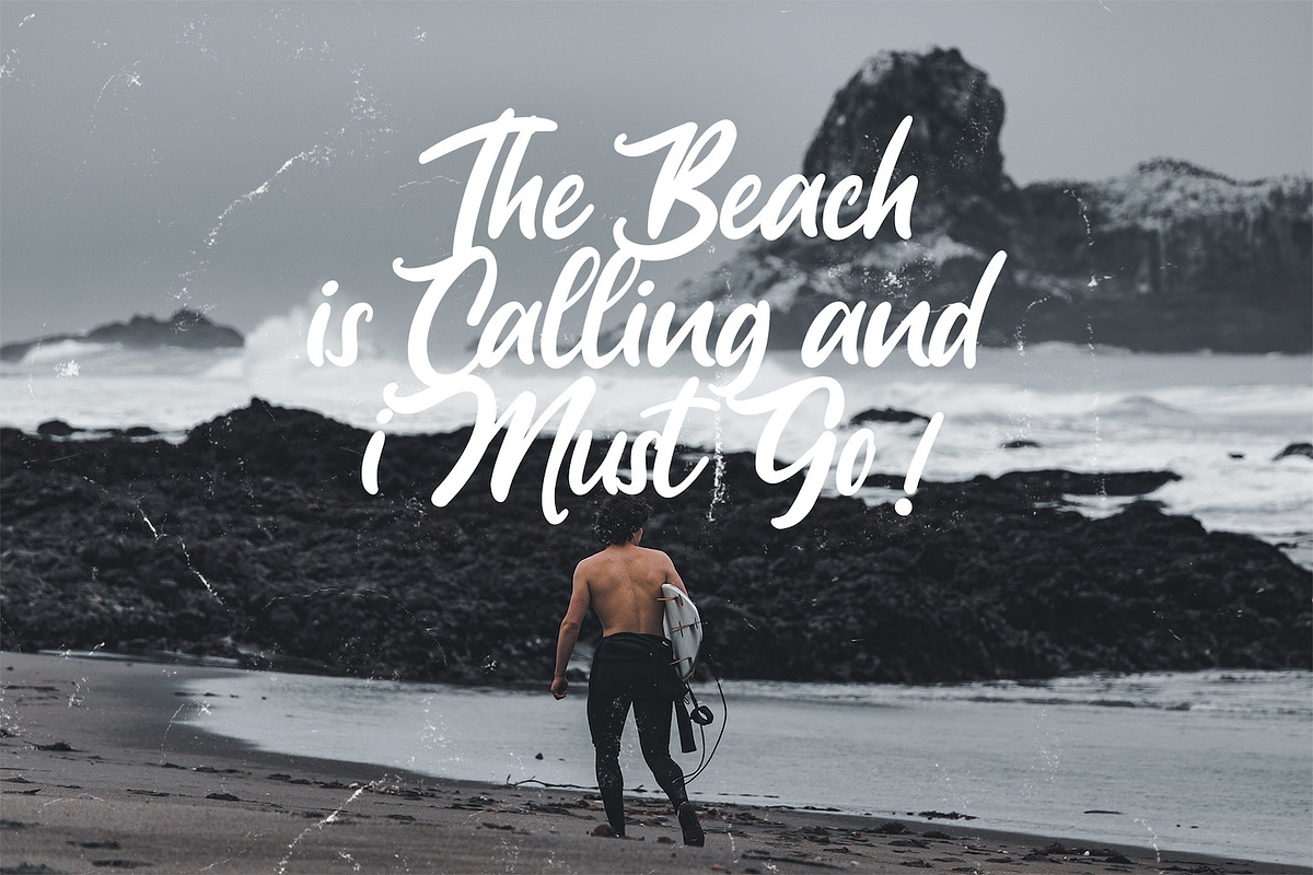 Anjelica Script - Bold Script Font preview 2