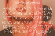 Kindly Season - 3 Font, a Serif Font by Dharmas Foundry (Thumbnail 10 of 13)