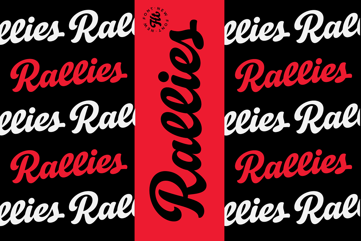 Rallies Bold Script, a Script Font by hastatypestd (Photo 12 of 12)
