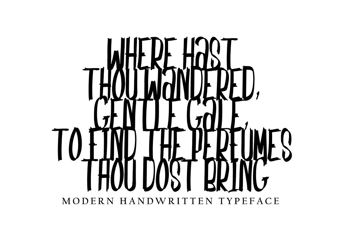 Prudentian, a Handwritten Font by pineungtype (Photo 3 of 5)