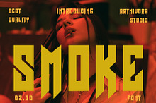 Smoke - Display Font