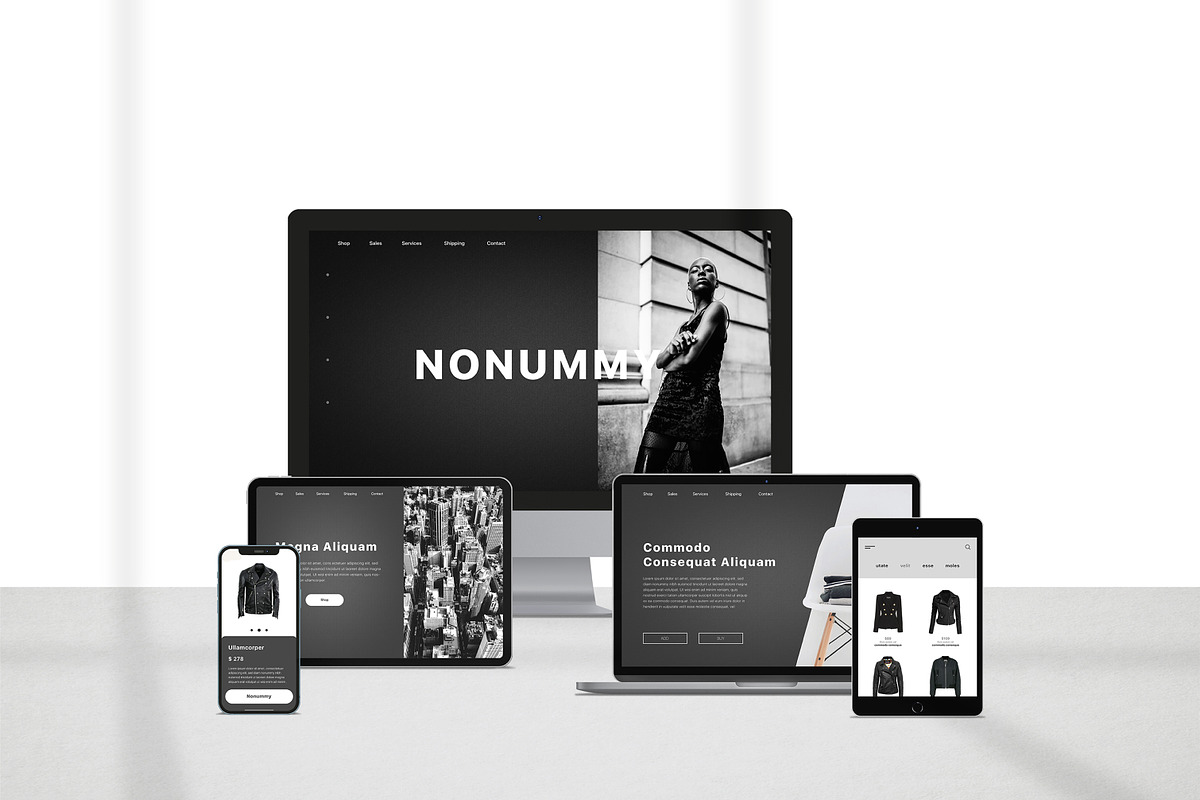 Multi-Devices Scene Creator Mockup, a Product Mockup by Cuoco (Photo 10 of 10)