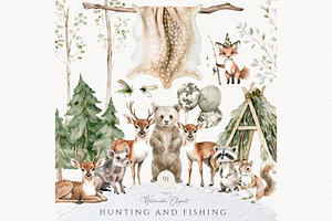 Hunting and fishing birthday