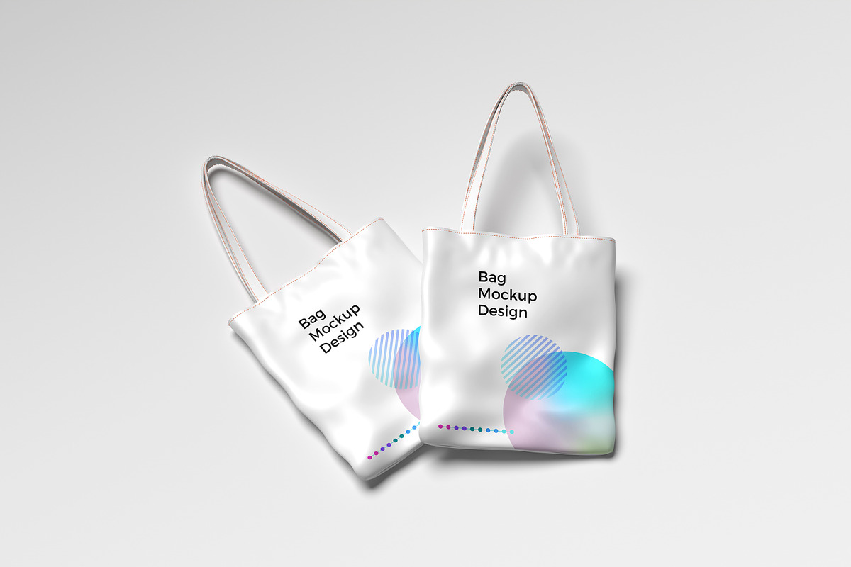 Shopping Bag Mockup, a Packaging Mockup by graphicstory (Photo 4 of 10)