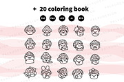 Cute Kawaii Fly Agaric Mushroom, a Seasonal Illustration by Palau (Thumbnail 11 of 12)