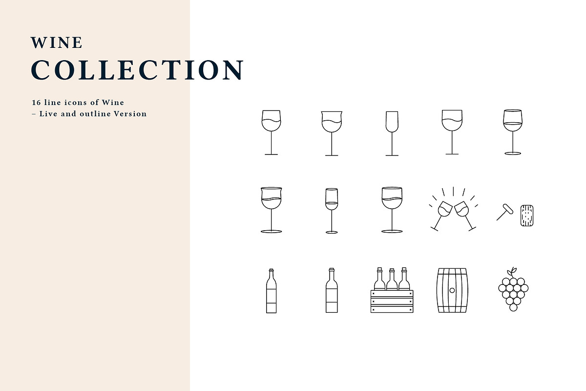The Wine Collection, a Food Illustration by dicreate (Photo 5 of 12)