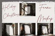 Holiday Christmas Frame Mockup, a Mockup by StormDigitalArt (Thumbnail 1 of 2)