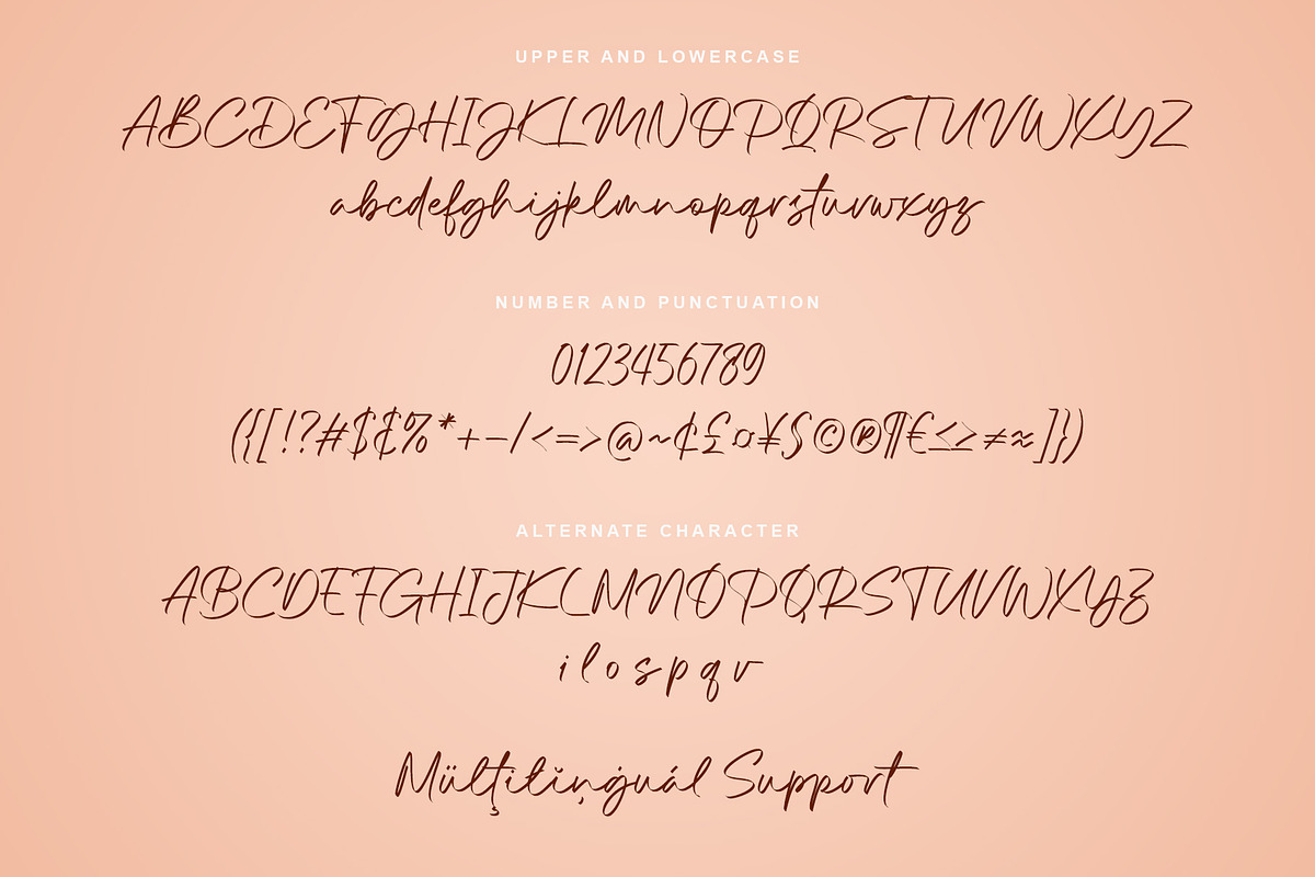 Montegi | Modern Calligraphy, a Handwritten Font by Lemonthe (Photo 6 of 6)