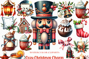 Cozy Christmas Charm Sublimation, an Illustration by Craft Nest (Thumbnail 1 of 5)