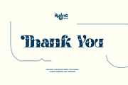 Kyra Vaglo | Floral Display Font, a Sans Serif Font by Hydric Design (Thumbnail 12 of 12)
