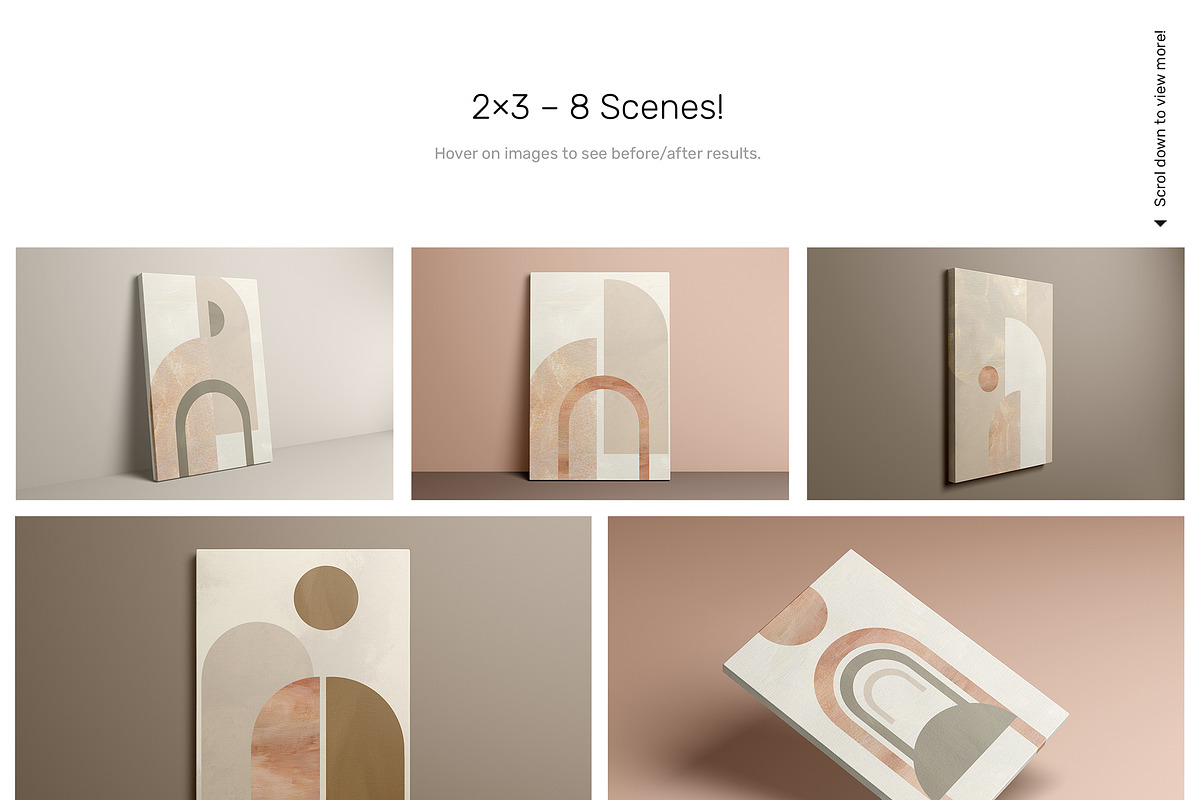Canvas Mockups - Studio Scenes, a Mockup by Mr.Mockup™ (Photo 8 of 13)