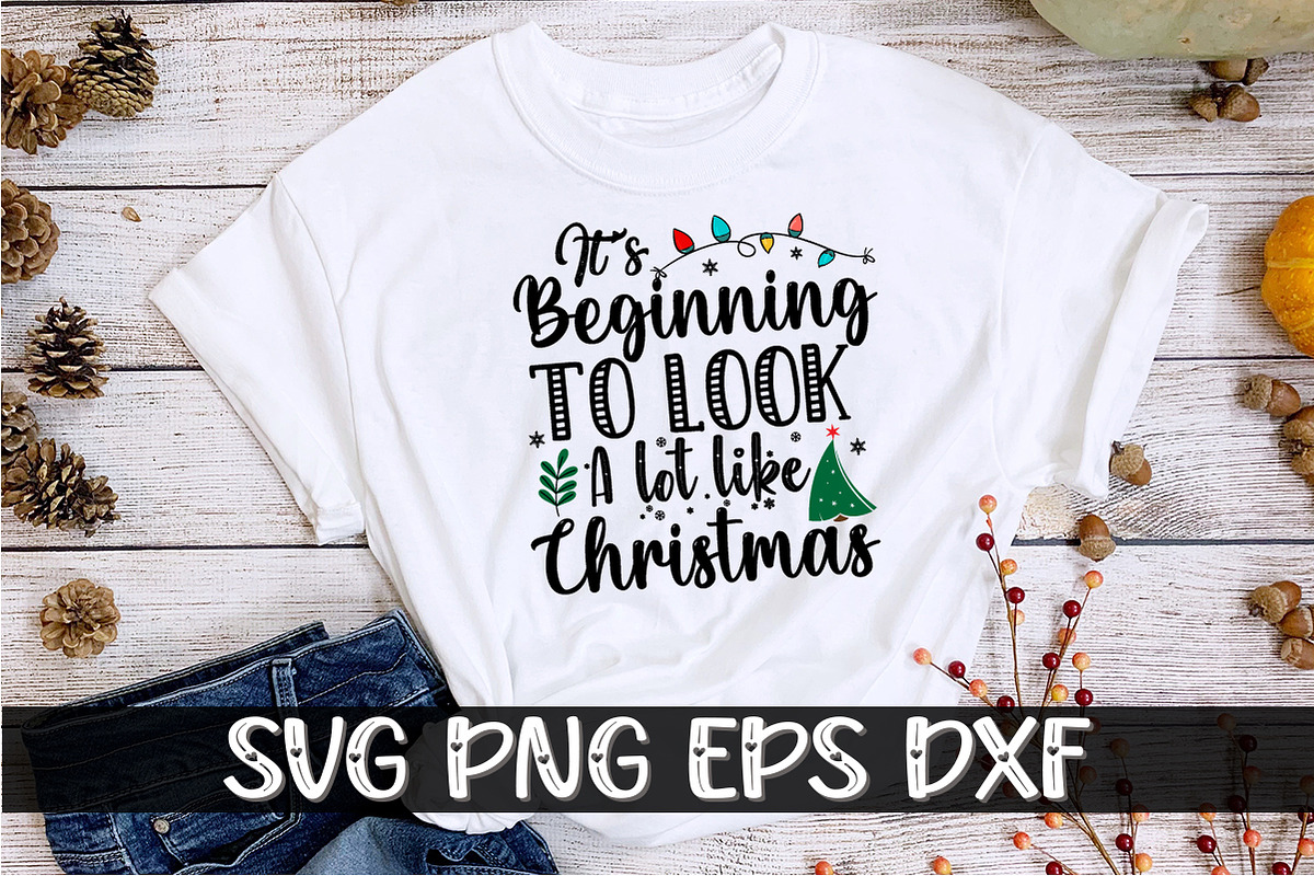 It’s Beginning To Look A Lot Like, an Illustration by SVGCuteShop (Photo 2 of 3)