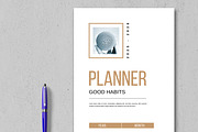 Planner Template Design Layout, a Stationery Template by ContestDesign (Thumbnail 1 of 3)