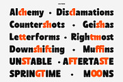 SS Walken - Modern Bold Font, a Sans Serif Font by Typocracy Studio (Thumbnail 3 of 13)