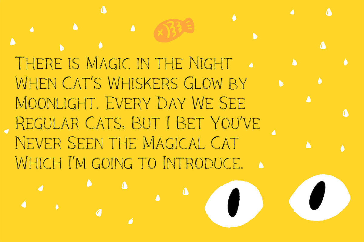 Black Cat Whiskers - Halloween Serif, a Serif Font by Paperly Studio (Photo 5 of 8)