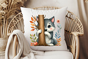 Little Red Riding Hood Watercolor, an Illustration by Pixels.Craft (Thumbnail 6 of 7)