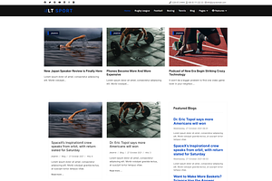 LT Sport News Joomla Template