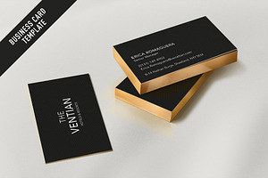 Modern Hotel Business Card Template