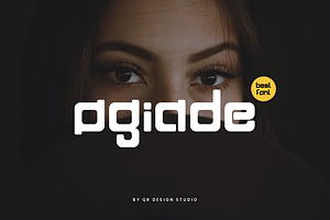 Ogiade - Minimal & Logo Font