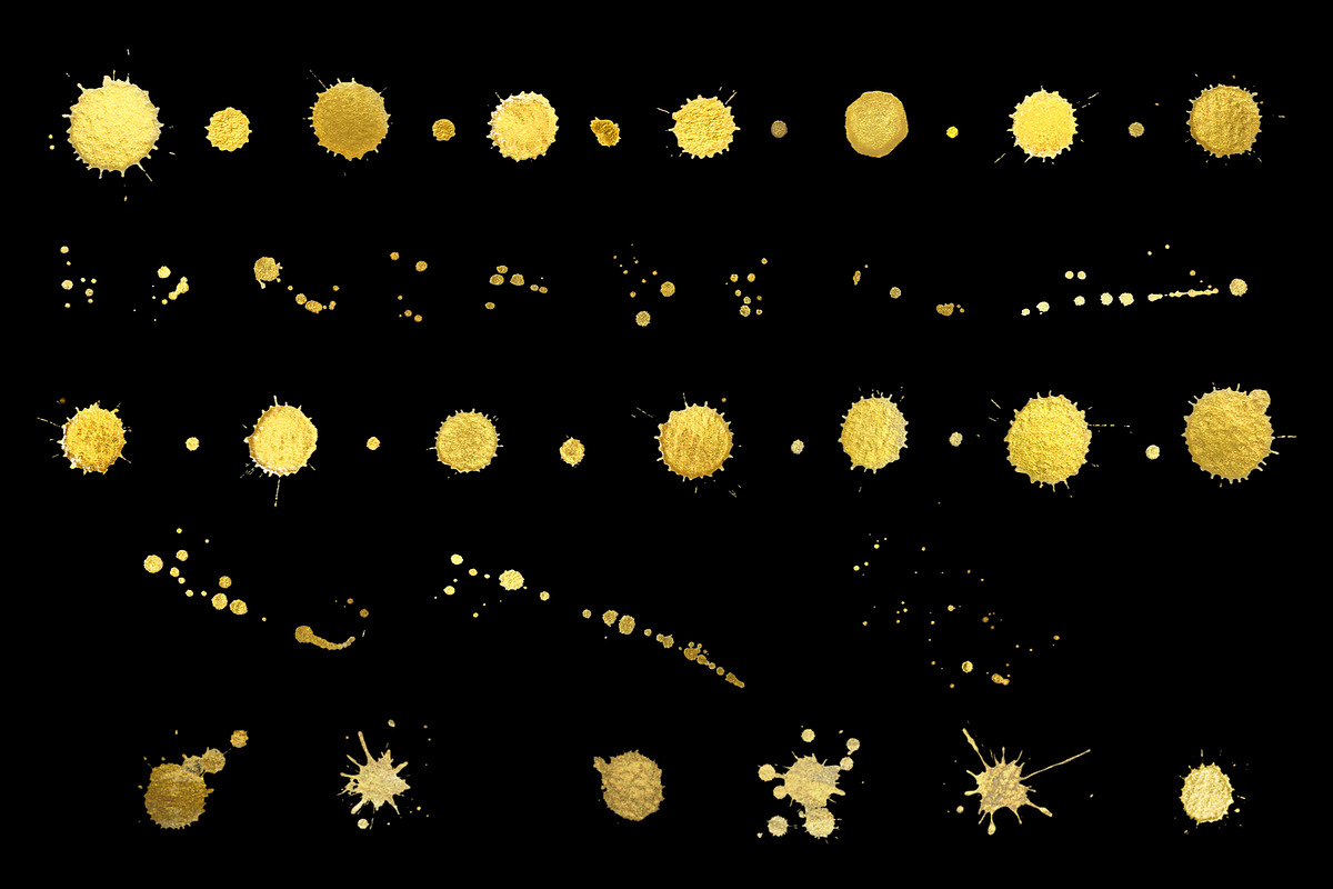 Golden textures, washes & splashes, a Texture Graphic by marie dricot (Photo 3 of 12)