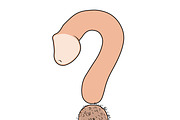Vector Beige Penis Alphabet Numbers, an Object Graphic by Watercolor_Vector Graphic (Thumbnail 6 of 10)