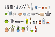 Kitchen Doodles - Illustration Set, a Food Illustration by Marinastu (Thumbnail 5 of 6)