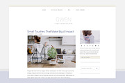 Gwen - Responsive WordPress Theme, a WordPress Template by Anna Moore (Thumbnail 1 of 3)