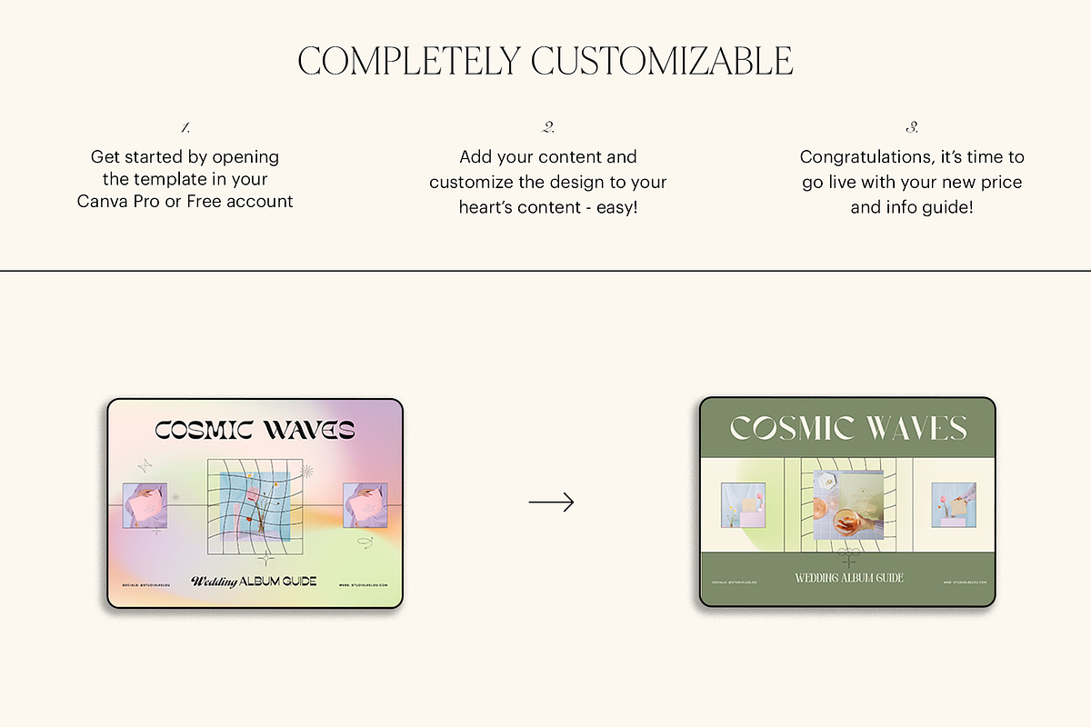 Y2K | Album Guide PDF, a Templates & Theme by Studio Leelou (Photo 10 of 10)