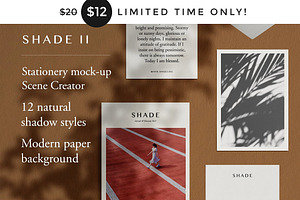 Shade II - Natural Light Mockup Kit