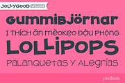 JollyGood Unicase Essentials, a Font by Letradora (Thumbnail 2 of 6)