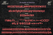 Ink District, a Symbol Font by BBtypeStudios (Thumbnail 9 of 15)