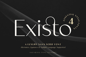 Existo Font Family