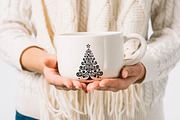 Christmas Tree Silhouette SVG, an Object Graphic by Graphic Soul (Thumbnail 3 of 4)