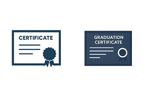 Certificates representing, an Education Illustration by ZinetroN