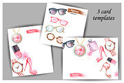 Set to create a fashion illustration, a Decorative Illustration by Gulnara Khadeeva (Thumbnail 3 of 4)