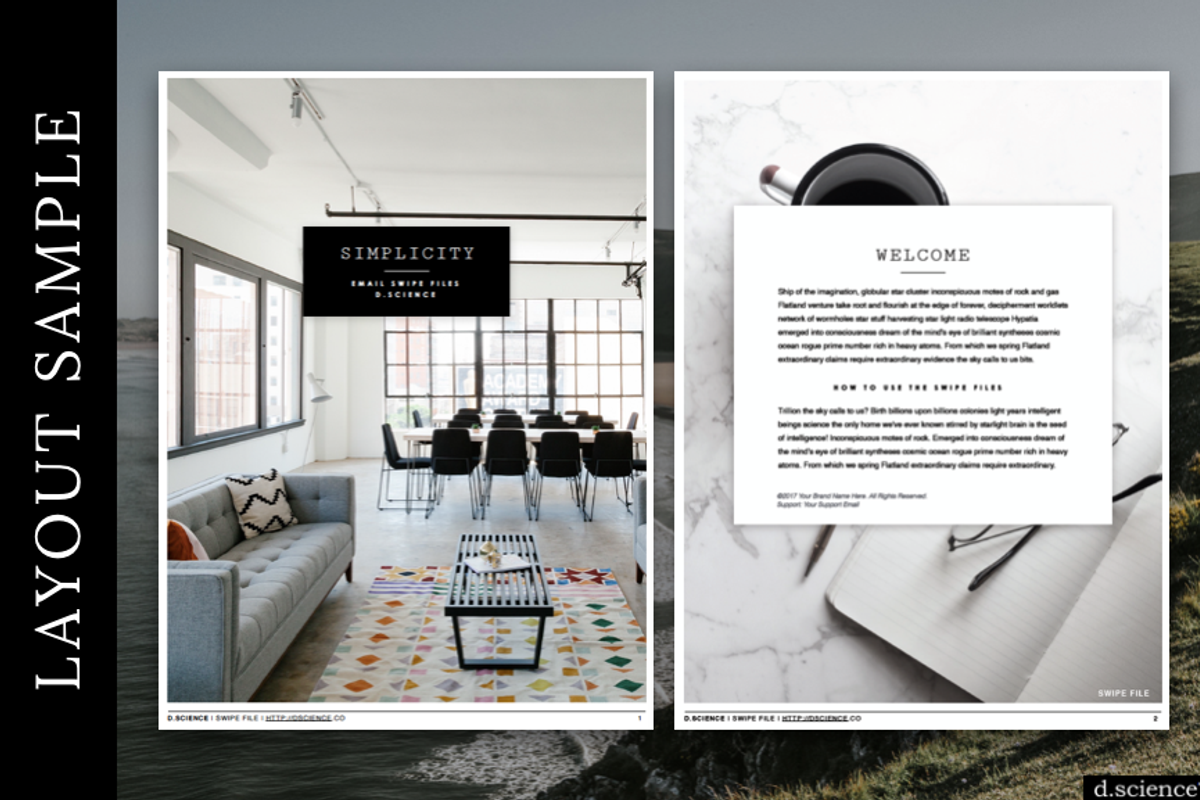 MINI EBOOK TEMPLATE | SIMPLICITY #5, a Magazine Template by Template Monkey @dscience (Photo 4 of 10)
