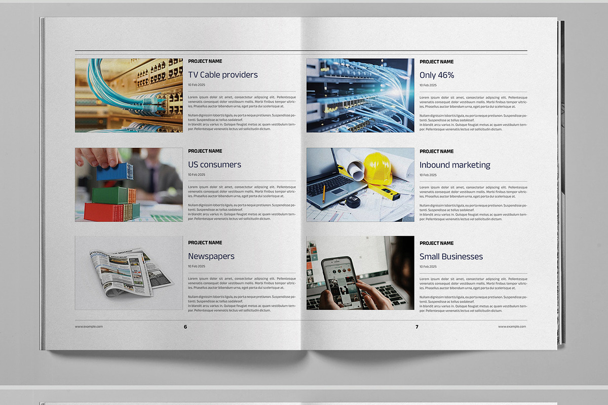 Company Overview Brochure Template, a Brochure Template by Boris Cupac (Photo 5 of 7)