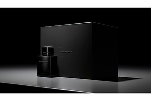 sleek black package ai generated, a Beauty & Fashion Photo by pikepicture