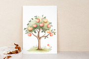 Watercolor Farm Animals Clipart Set, an Illustration by Libby Wishes (Thumbnail 3 of 7)