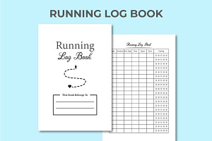 Running Tracker Journal KDP Interior