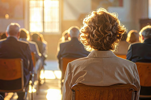 Audience Listening During Formal Conference Event, a Business Photo by Davizro's Market